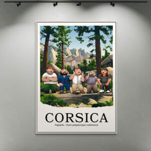 Poster CORSICA — Paghjella